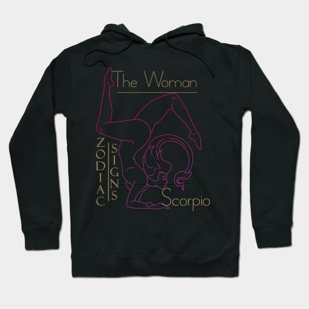 The woman Scorpio Hoodie by KrasiStaleva